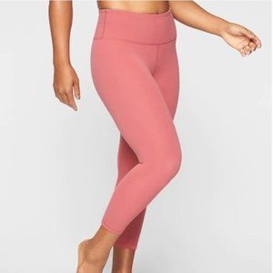 Athleta Pink Elation Capri Leggings Soft Size Small
